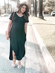 GRECERELLE Women Casual Sundresses Short Sleeve
