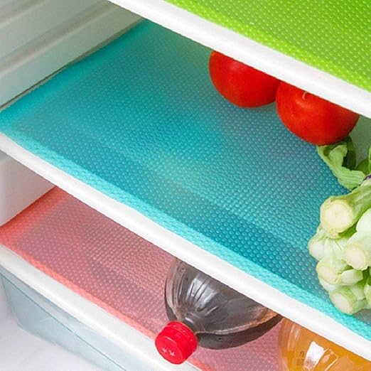 Amazon Com Aiosscd 8 Pcs Refrigerator Mats Fruit Veggie Life