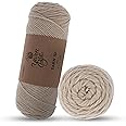 Yarn Bee Medium Yarn for Crocheting & Knitting – Soft Yarn Skein – 252 Yards of 80% Acrylic & 20% Polyamide Yarn for Crocheting Blankets, Hats, & More – DIY Handcrafting Accessories