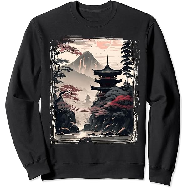 Amazon.com: Vintage Japanese Flower Tee Mountain View