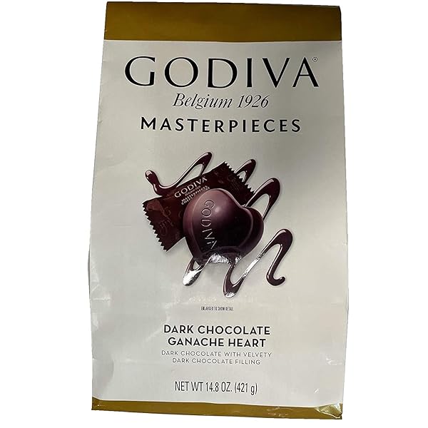 Godiva Dark Chocolate Bar with Almonds 3.1oz (Pack of 5