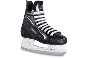 Botas - Draft/Attack Men's Ice Hockey Skates | Made in Europe (Czech Republic) | Color: Black