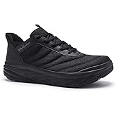 Men's Orthopedic Diabetic Wide Running Shoes: Comfortable Arch Support Plantar Fasciitis Sports Shoes for Easy On/Off, High Arch Orthotic Swollen Tennis Fashion Sneakers for Foot and Heel Pain Relief