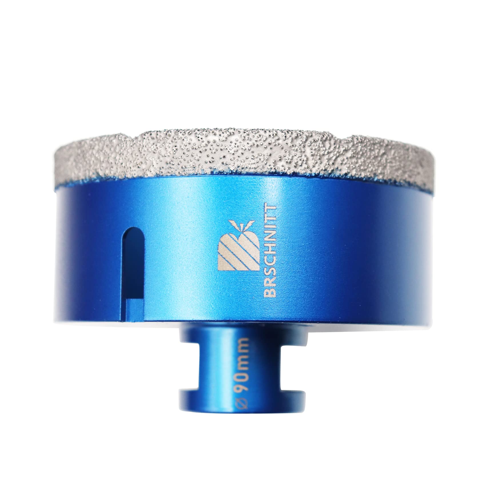 Diamond Drill Bit 90mm,BRSCHNITT 1pc M14 Vacuum Brazed Diamond Tip Drill Bit for Tile Porcelain Stoneware Ceramic Marble Granite Drilling,Suitable For Angle Grinders — image 1