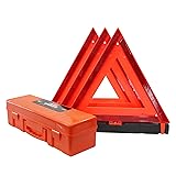 WORKKOOL 3 Pack Foldable Warning Reflective