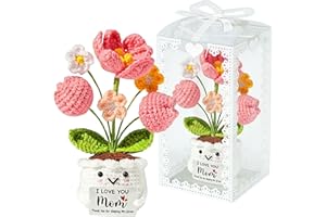 Funny Gifts for Mom from Daughter Son, Atarvana Cute Positive Flowers Doll with Display Gift Box for Mom Birthday, Mothers Da