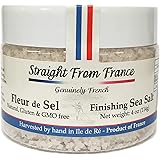 Straight from France Fleur De Sel French Sea Salt Finishing Salt (4oz)