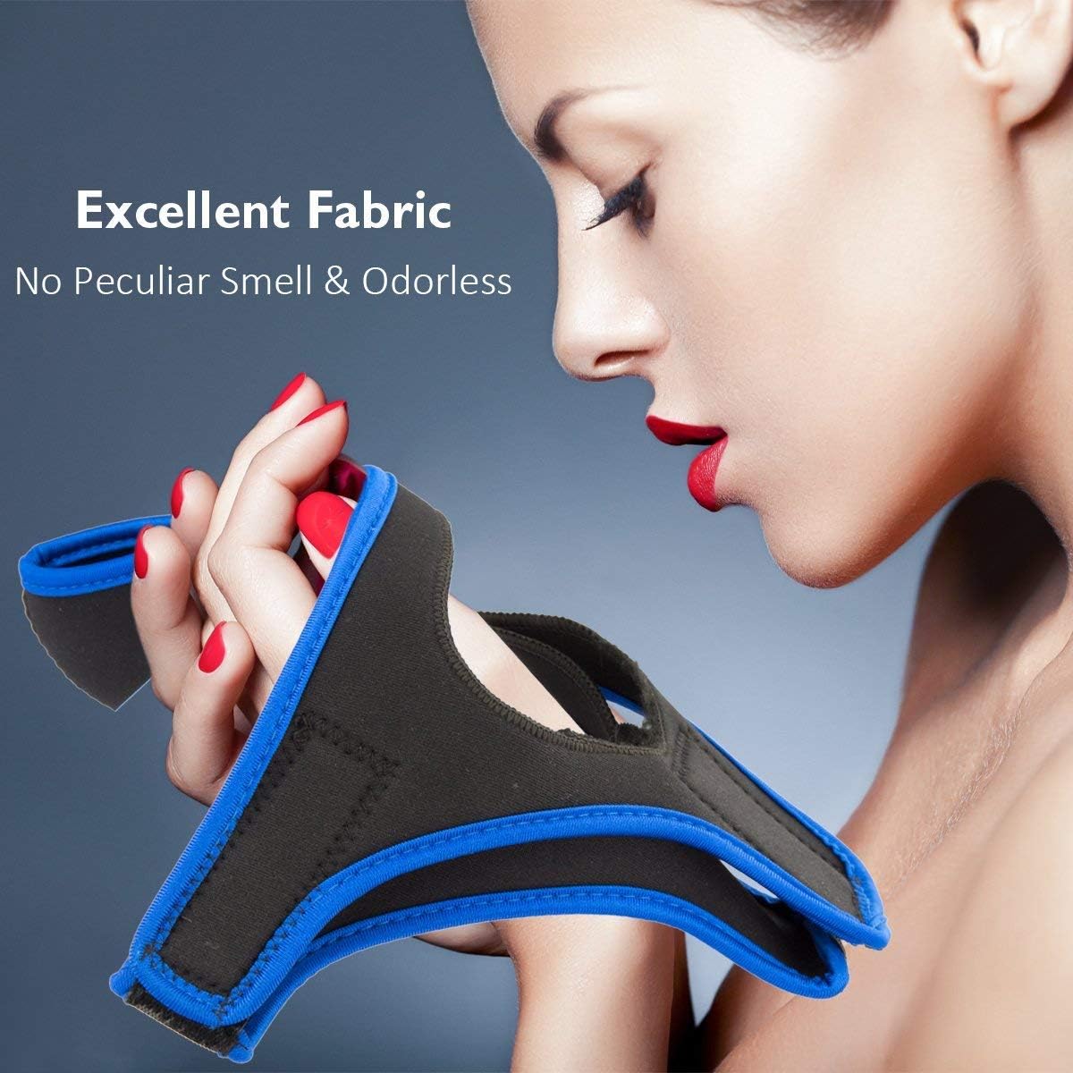 Strap to Stop Snoring, Anti-snoring Unisex Jaw Belt, Get Restful Sleep and Wake Up Energized. Adjustable Chin Strap.: Kitchen & Dining