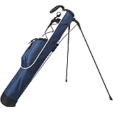 Golf Stand Bag, Small Lightweight Golf Bag for Men/Women, Easy to Carry and Durable Pitch n Putt Golf Bag for Driving Range, Par 3 and Executive Courses
