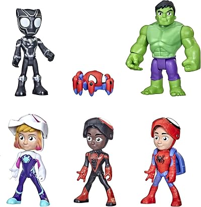 Hasbro Spidey and His Amazing Friends Hero Reveal Multipack 4-Inch Figures