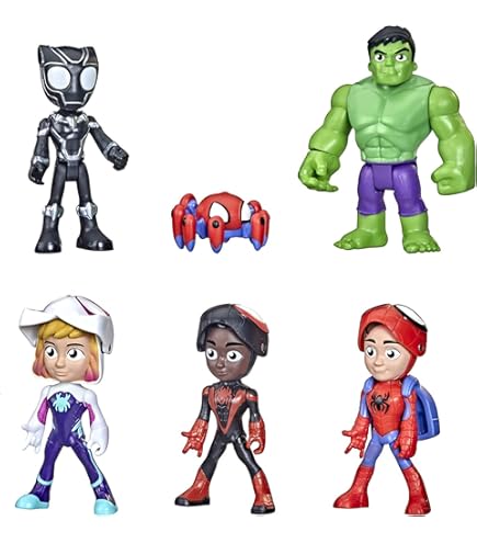 特撮 Marvel Universe 3 3/4in  Exclusive Action Figure 3-Pack Spider-Man and His Amazing Friends (Firestar Spider-Man and Marvel Universe 3 3/4