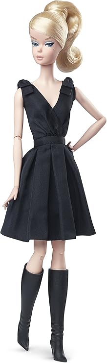 barbie vestido negro