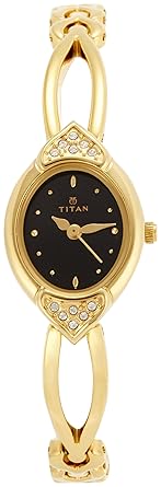 Karishma Analog Black Dial Women's Watch -NK2468YM06