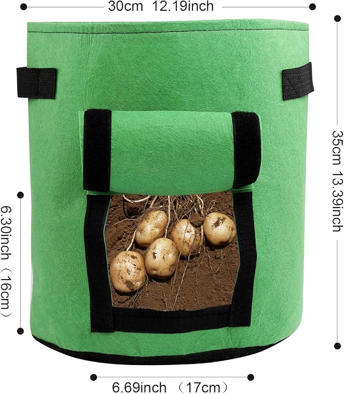 Ballery Bolsas de Cultivo de Papa, Bolsa de Cultivo de Plantas, 7 ...
