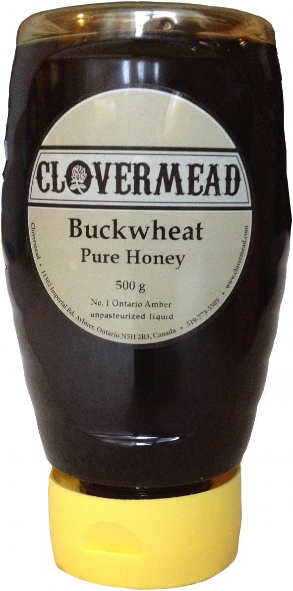 Clovermead Buckwheat Pure Honey 500mg Amazon.ca Grocery