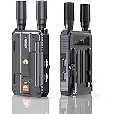 Wireless HDMI Transmitter and Receiver,Plug&Play 1300FT Los Range 4K Wireless HDMI Extender with 0.1S Latency,5G Wireless Video Transmission System for Streaming from DSLR/PC/Laptop to TV/Monitor