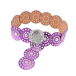 Dazzleimart Hollow Disc Belt Western Style