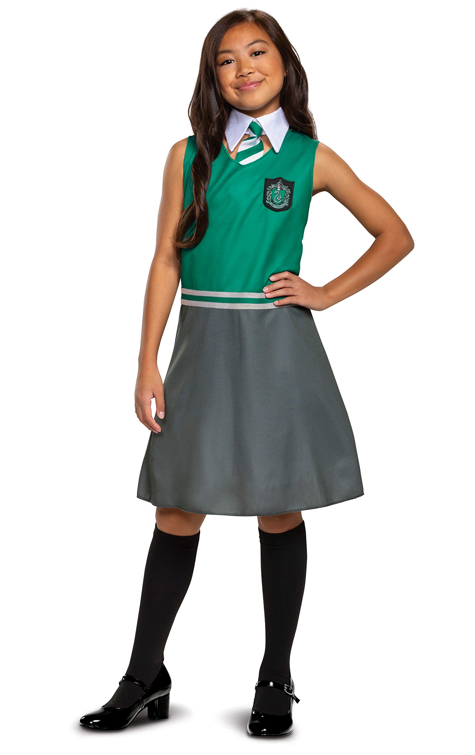 green slytherin dress Slytherin Dress Child Classic Costume Large