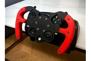 Racing F1 Style Steering Wheel for Logitech G923/G920, Formula Gaming Wheel Rim Replacement with Enhanced Grip, Compatible wi