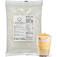 Soeos Sago Tapioca Pearls, 1.1 lbs (500g), Small Tapioca Pearls for Asian Desserts, Bubble Tea, and Puddings, Quick-Cooking Sago Ball, Non-GMO, Gluten-Free