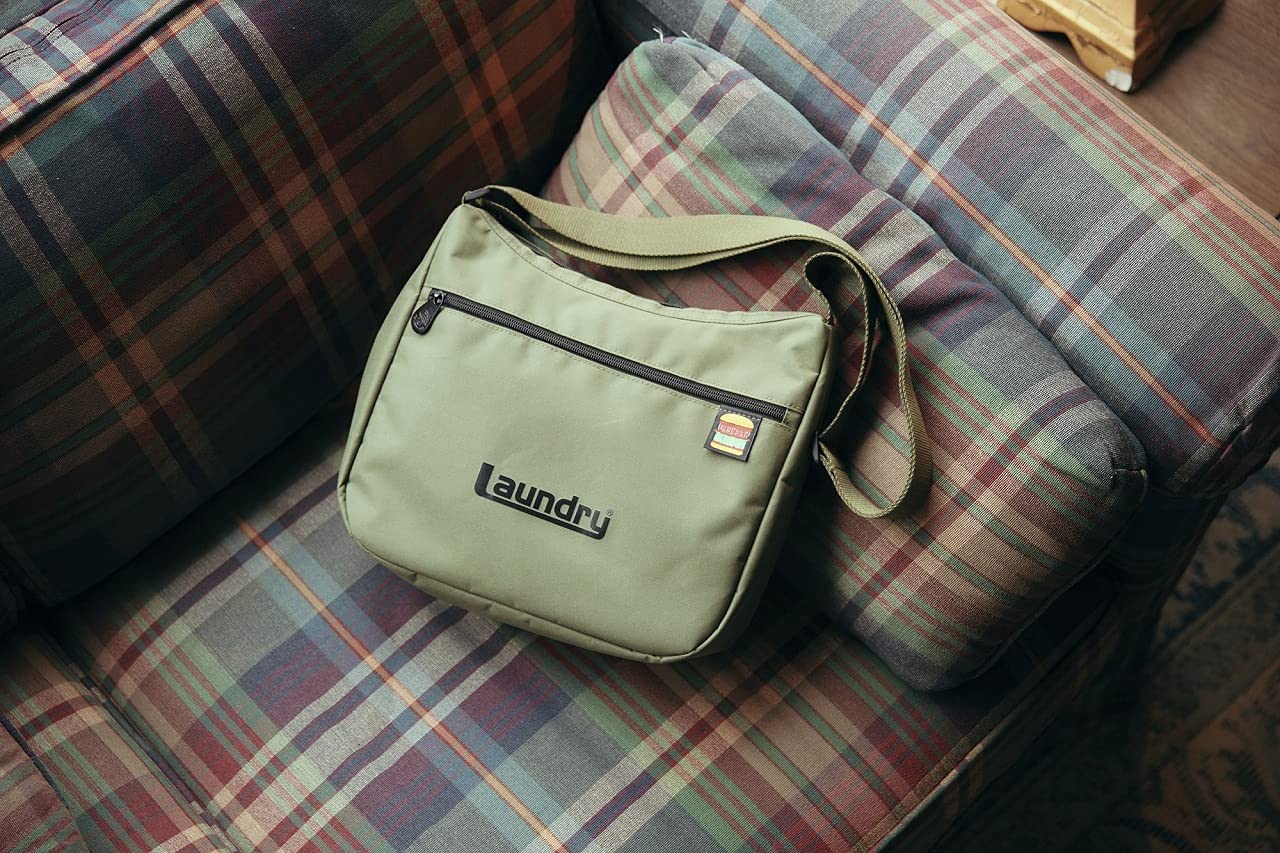 Laundry ROUND SHOULDER BAG BOOK KHAKI：8/10発売【ムック本付録】ランドリー ショルダーバッグ(カーキ)