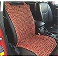 HomDSim Wood Beaded Auto Car Front Seat Cover,Natural Rosewood Wooden Bead Cool Refreshing Back Massaging Comfort Cushion Mat,Premium Quality Universal for Car Truck on Summer