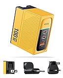 XCOOL 100W USB-C Charger, 3 Ports Fast 100W GaN