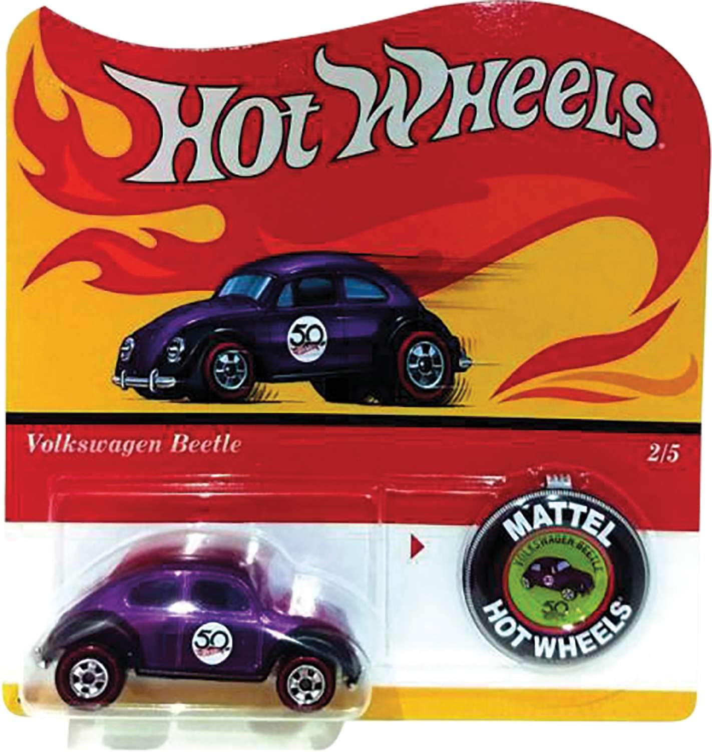hot wheels 50th anniversary volkswagen beetle