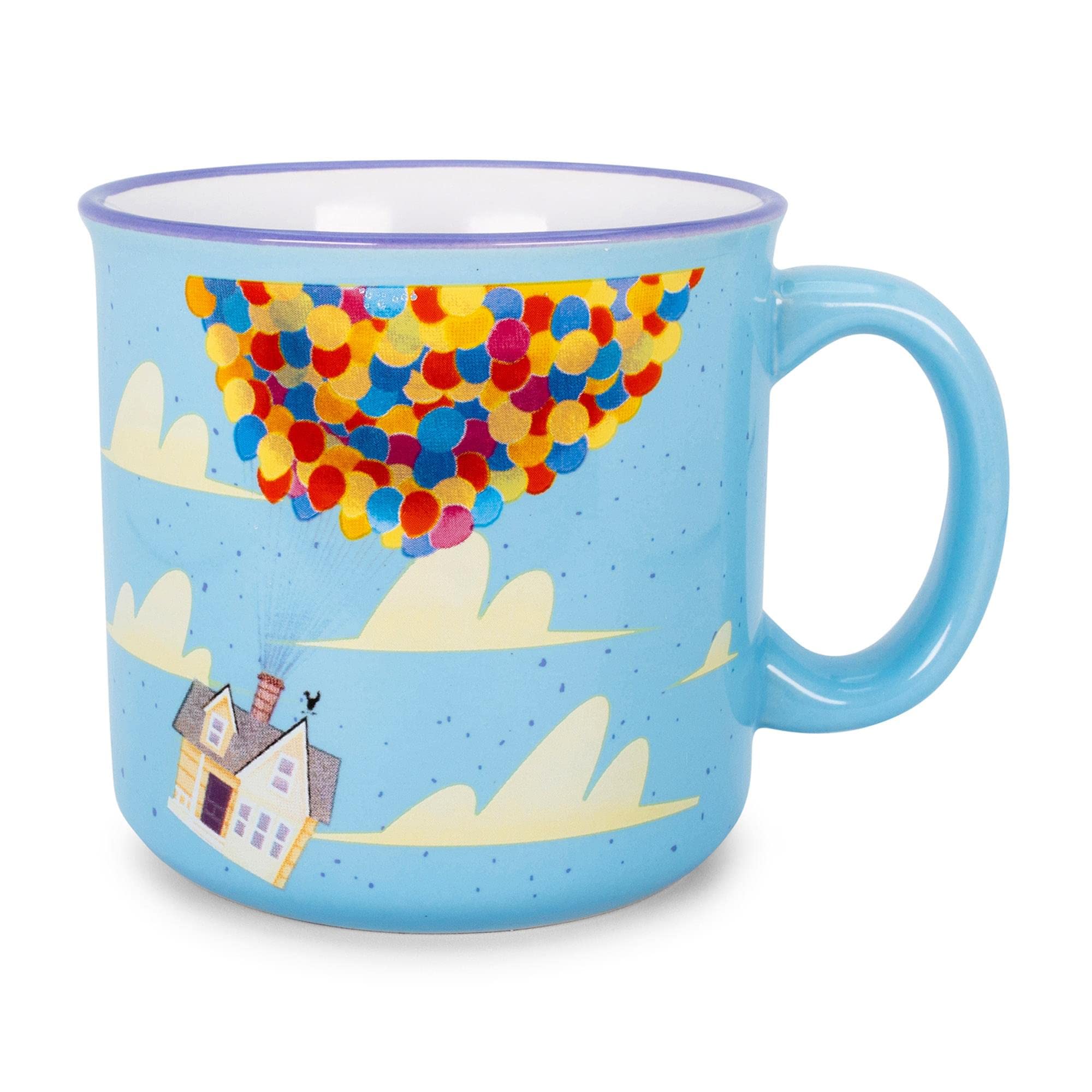 Disney Pixar UP "Adventure is Out There" Ceramic Camper Mug | Holds 20 Ounces