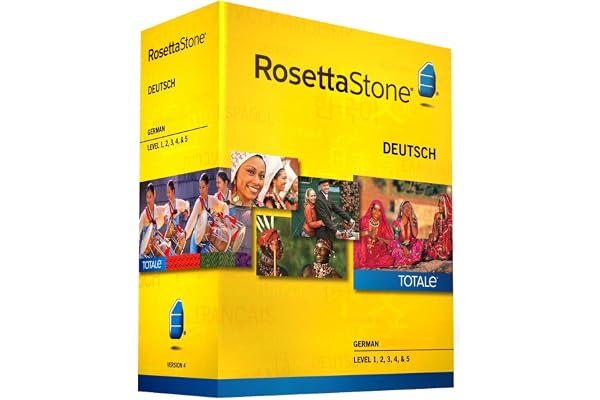 Rosetta Stone German Level 1-5 Set - includes 12-month Mobile/Studio/Gaming Access