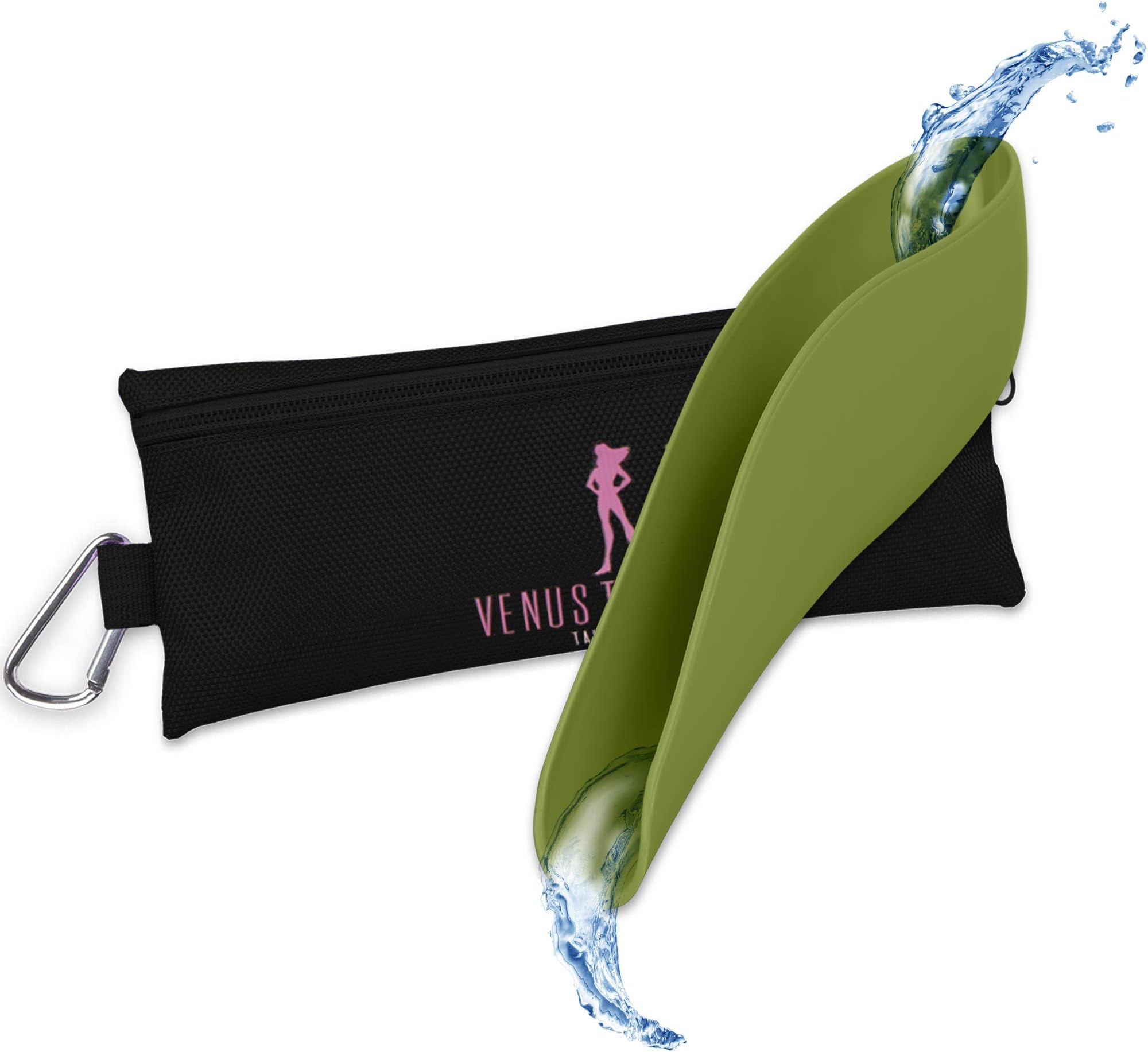 Venus To Mars Female Urinal | Female Urination Device | Womens Pee Funnel for Camping - Car - Travel - Festivals - Porta Potty - Outdoor Activities