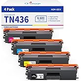 TN436 Compatible Toner Cartridge Replacement for TN436 TN 436 TN436BK TN433 TN431 Work with MFC-L8900CDW HL-L8360CDW MFC-L861