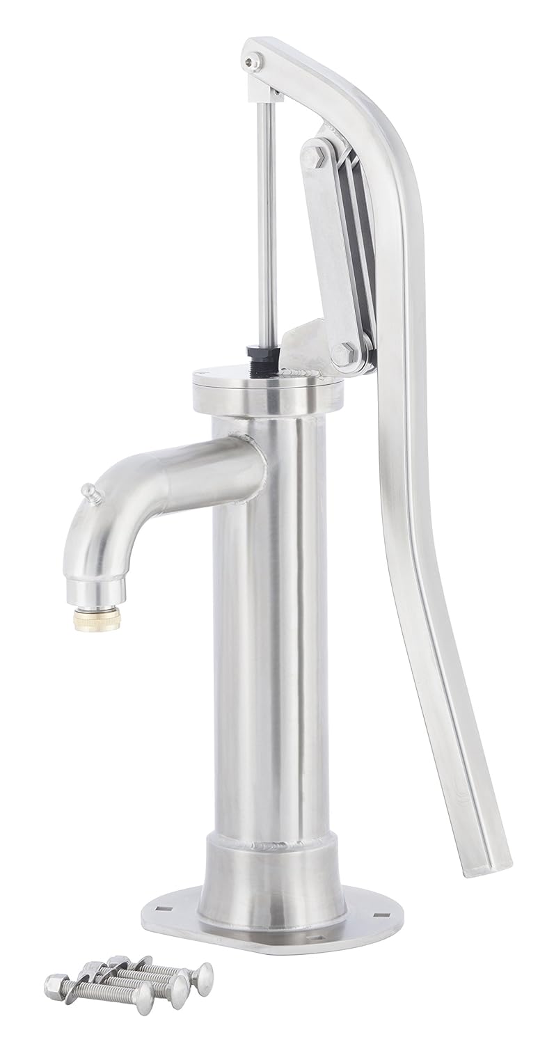 Hand Water Pump : Stainless Steel Hand Water Pump for Shallow Well  Emergency Manual Water Hand Pump Model 1900, Stain - Amazon Canada