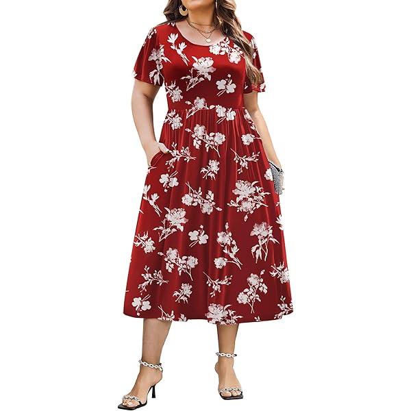 fallen leaves maxi dress Autumn Leaves Midi S / Black