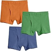 City Threads Big Boys Organic Cotton Boxer Brief for Sensitive Skin and SPD Sensory Friendly Clothing