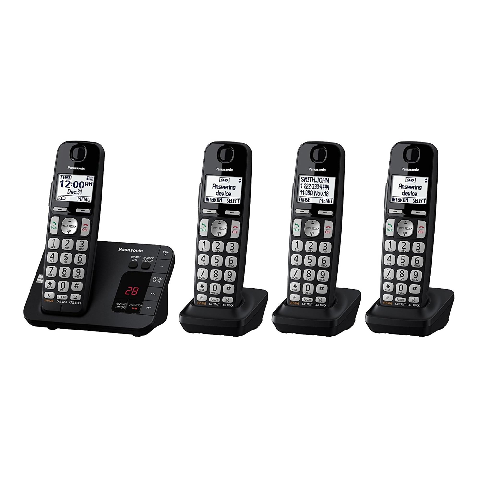 Panasonic DECT 6.0 Expandable Cordless Phone System