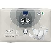 Abena Slip Premium Incontinence Briefs, Level 2, (Extra Small to Extra Large Sizes), Extra Small, 32 Count