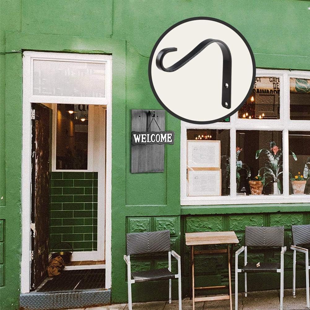 Blumenampel Halterung 2 Stück Metall Wandhaken für Blumenampel