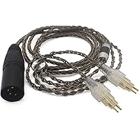 Youkamoo 4 Pin XLR Balanced Replacement Upgrade Cable Compatible for Sennheiser HD650, HD600, HD580, HD660S, HD58X, HD565, HD