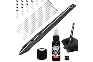Moricher Hand Poke a Stick Tattoo Kit with ink DIY tattoo practice kit with tattoo needle for beginners complete tattoo kit maquina para tatuar