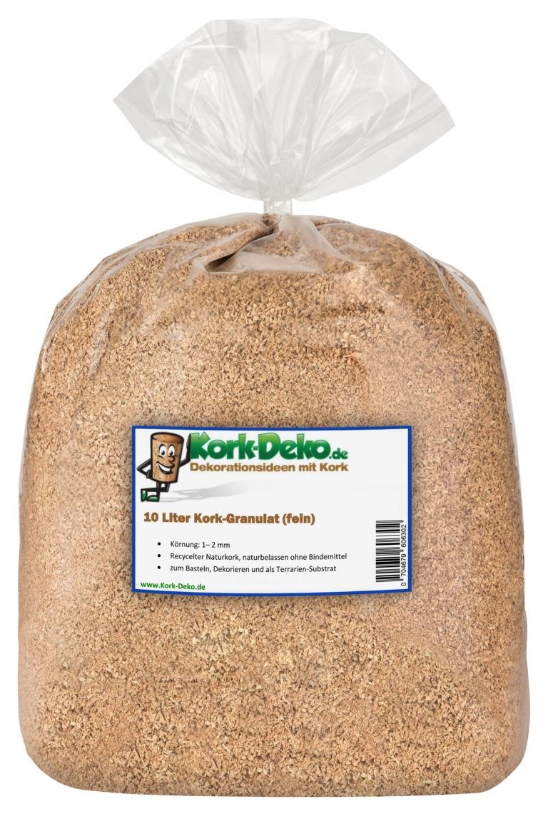 10 Litre Cork Grain Granulate Cork Granulated Powder Granules Powder