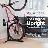 Bike Nook Stand & Vertical Storage Rack Original Vertical Bicycle Floor Stand view 2