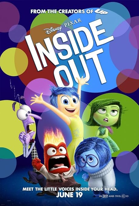 Amazon Com Inside Out Movie Poster 2 Sided Original Final 27x40 Disney Posters Prints