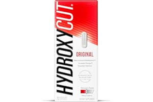 Hydroxycut Original - 72 Rapid-Release Capsules - 200 mg Caffeine - Boost Metabolism, Burn Calories, Increase Energy - for Women & Men