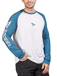 Rodeel Men's Fishing Shirts for Men Long Sleeve