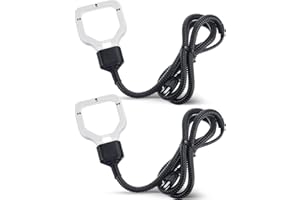 Tujoe 1 Pack 500 Watt Stock Tank Heater Chicken Water Heater, Cast Aluminum Submergible De-icer, Thermostatic Control Water Trough Pond for Livestock Poultry Bird Bath, Cow, Horse Drinking (500w)