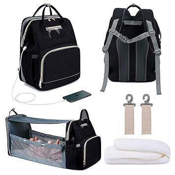 nappy bag with bottle warmer