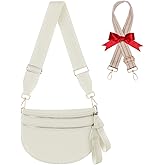 X-KIDS Bum Bags for Women Checkered Crossbody Bag Large Nylon Belt Purse Fanny Packs, Bonus with a Extra Strap