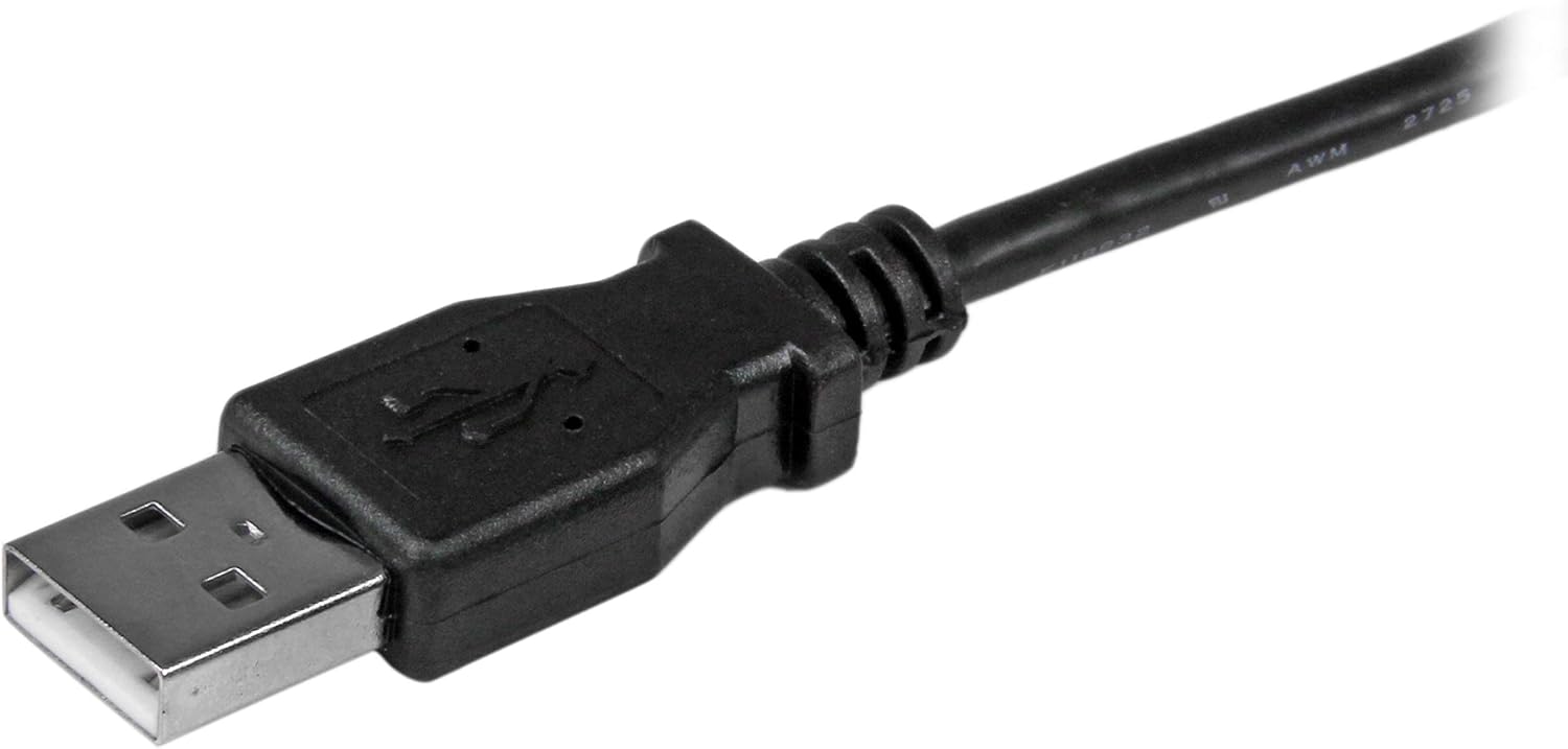 StarTech.com 0.5m Micro USB Cable - 0.5 Meter A to Micro B - M/M - 50cm USB Micro Cable Cord (UUSBHAUB50CM) - Image 4