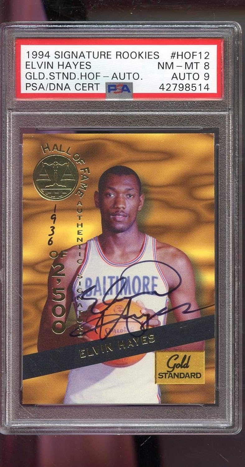 elvin hayes autograph